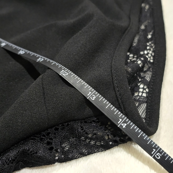 NEW Windsor Black Drop Waist Dress Asymmetrical Wrap Midi Skirt Open Back - Picture 15 of 17